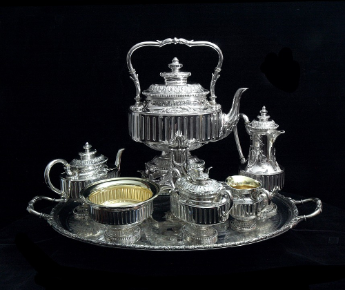 sterling silver tea service