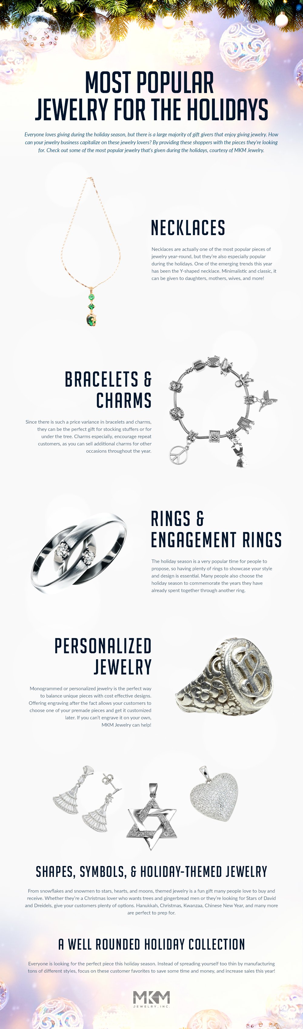 Most Popular Jewelry for the Holidays