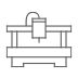 CNC machine icon