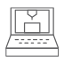 3D wax printing icon