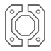 Metal molds icon