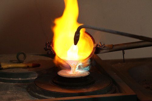 Lost wax casting